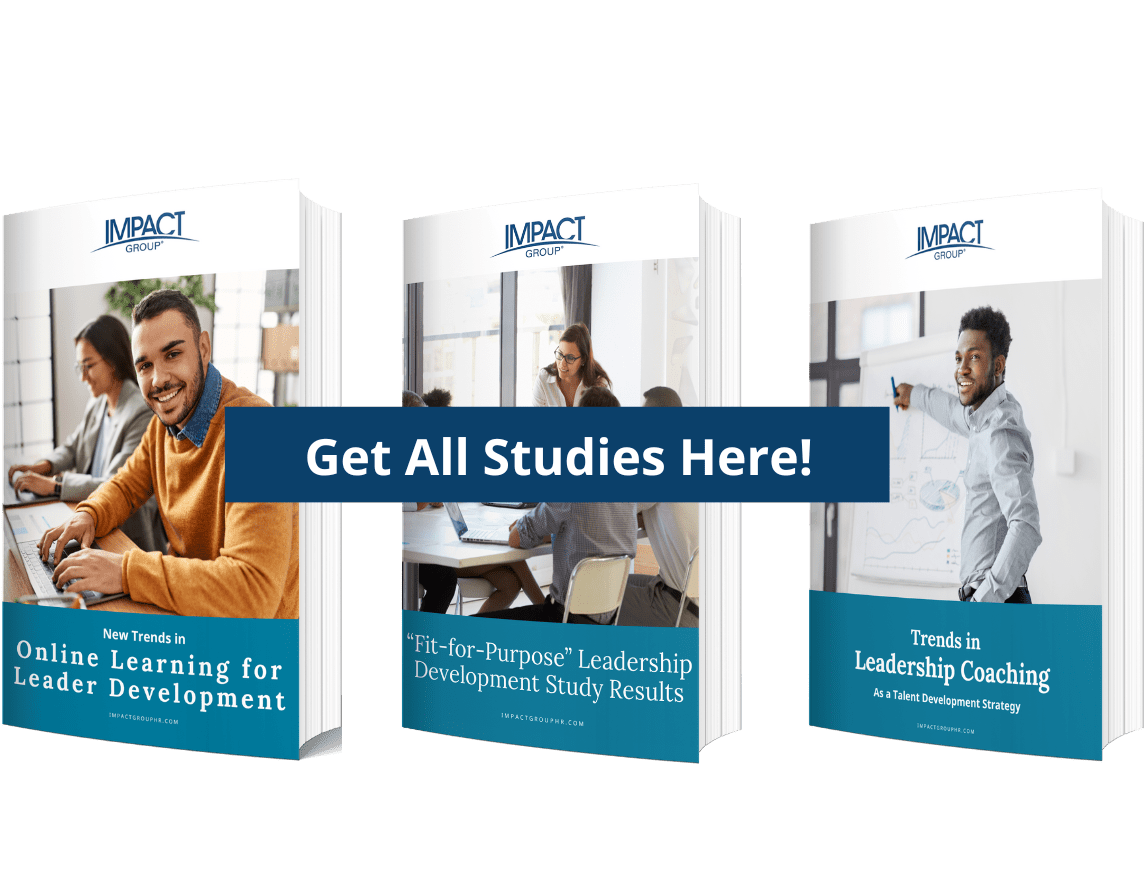 Performance Coaching Leadership Study Results, IMPACT Group