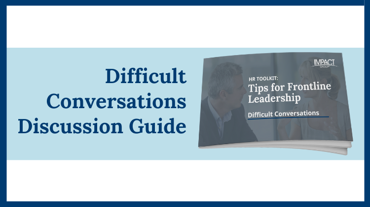 Difficult Conversations Discussion Guide – Email Outlook